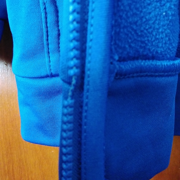 Adidas Hooded Royal Blue Jacket 7 - Picture 4 of 5